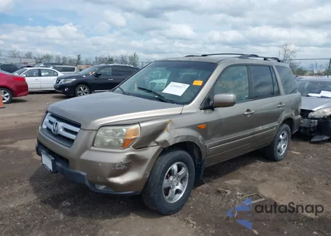 2008 Honda Pilot Ex-L z USA, uszkodzony, nr VIN 5FNYF18568B006213